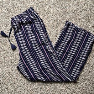 Striped Palazzo Pants